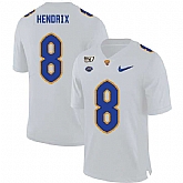 Pittsburgh Panthers 8 Dewayne Hendrix White 150th Anniversary Patch Nike College Football Jersey Dzhi,baseball caps,new era cap wholesale,wholesale hats
